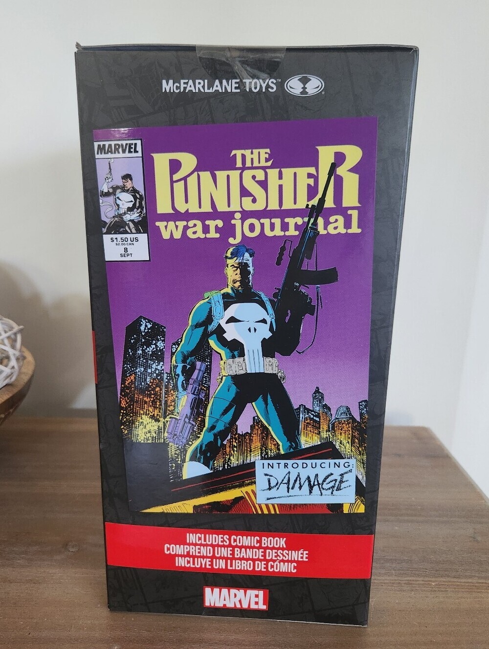 Marvel McFarlane Toys The Punisher War Journal #8 1:6 Scale Figure NIB NWT - Picture 2 of 14